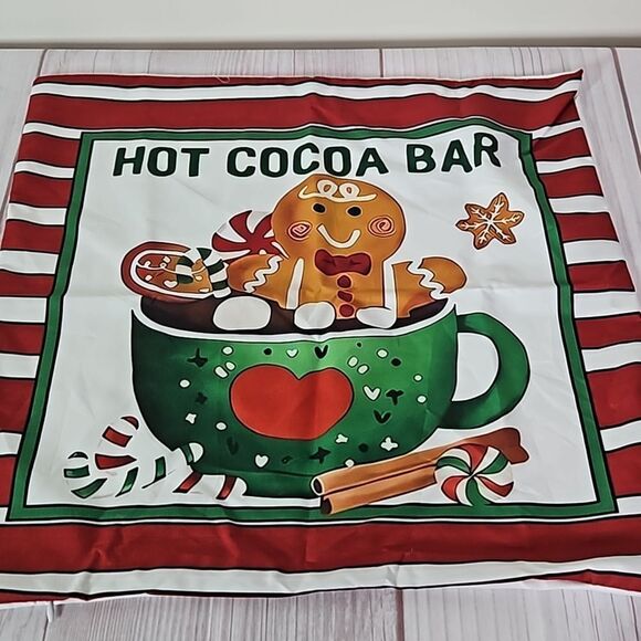 Gingerbread Throw Pillow Covers - Picture 4 of 4